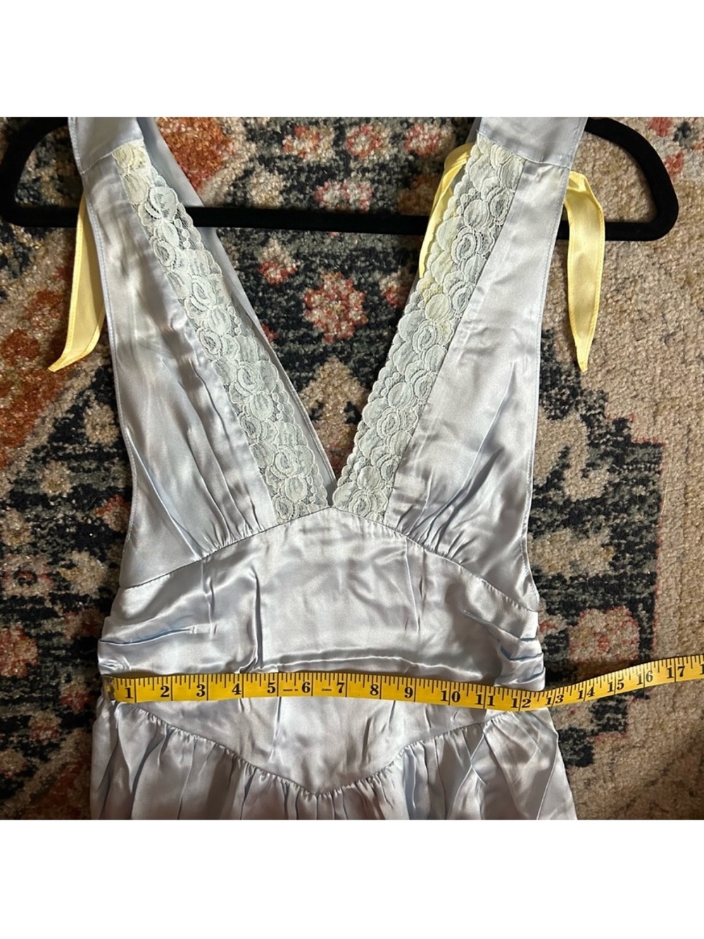 Helsa Celeste dress, light blue, size small - Picture 11 of 15